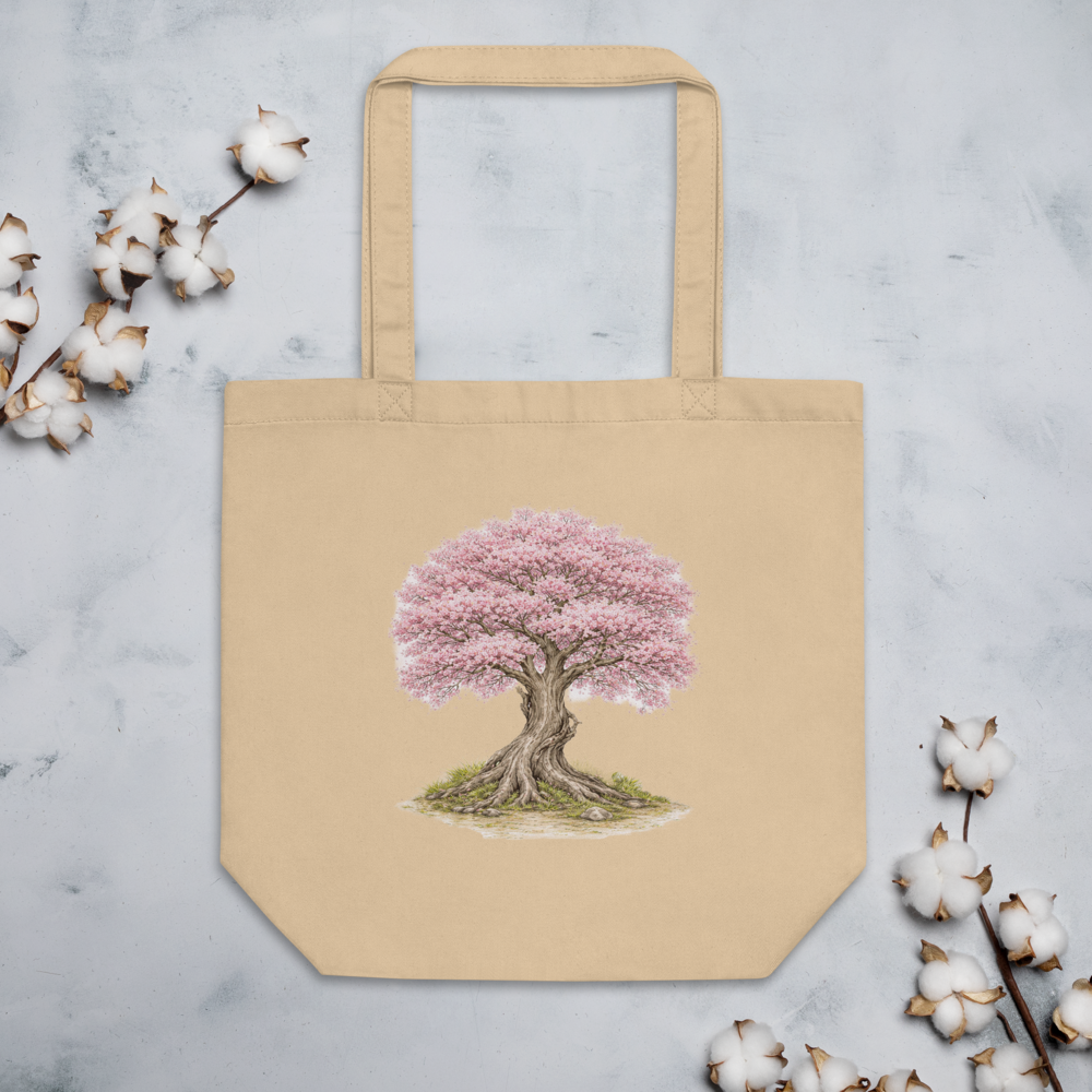 Cherry Blossom Tree Eco Tote Bag